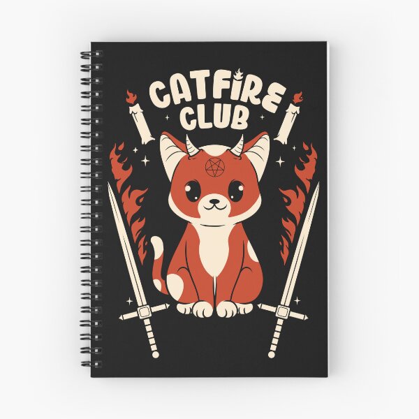 Item preview, Cat fire designed and sold by Eoli Studio.