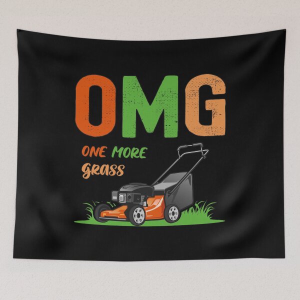 Item preview, OMG The Grass is Calling and I must Mow Funny Lawn Mowing designed and sold by grinta2021.