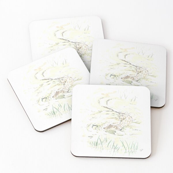 Item preview, Otter swimming designed and sold by GiselleSellier.
