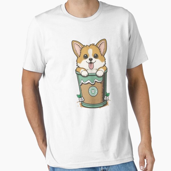 Item preview, Corgi Puppuccino designed and sold by The MZ Touch.