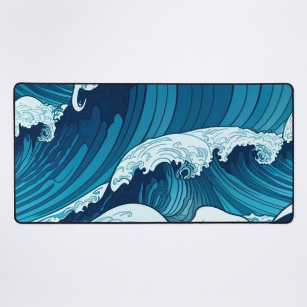 Item preview, Waves, abstract designed and sold by zeljana0504.