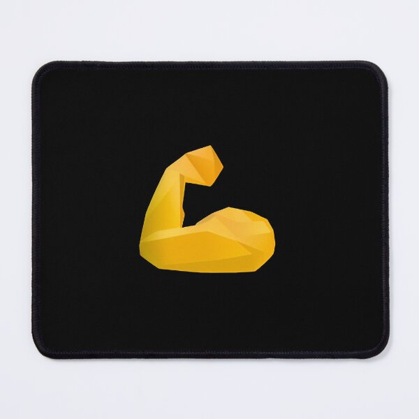 Item preview, Low polygon design emoji bicep flex designed and sold by polygon-design.