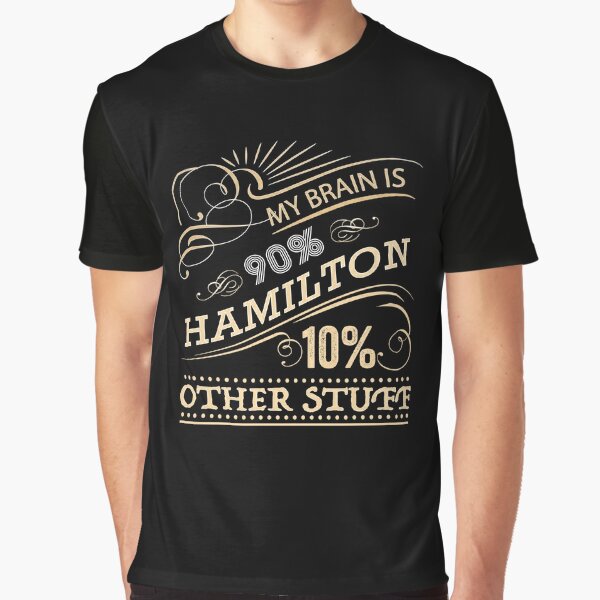 My Brain is 90% Hamilton Vintage T-Shirt from the Hamilton Broadway Musical  - Aaron Burr Alexander Hamilton Gift  Tote Bag for Sale by GOATsOfficial