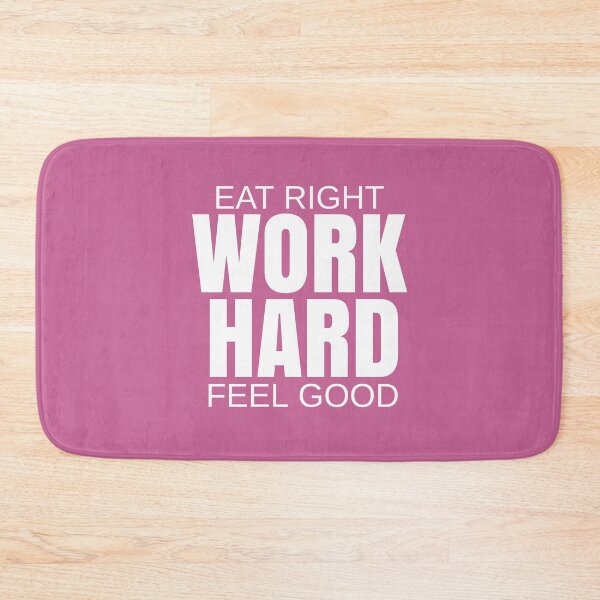 Item preview, eat right, work hard, feel good designed and sold by AdrianShirt.