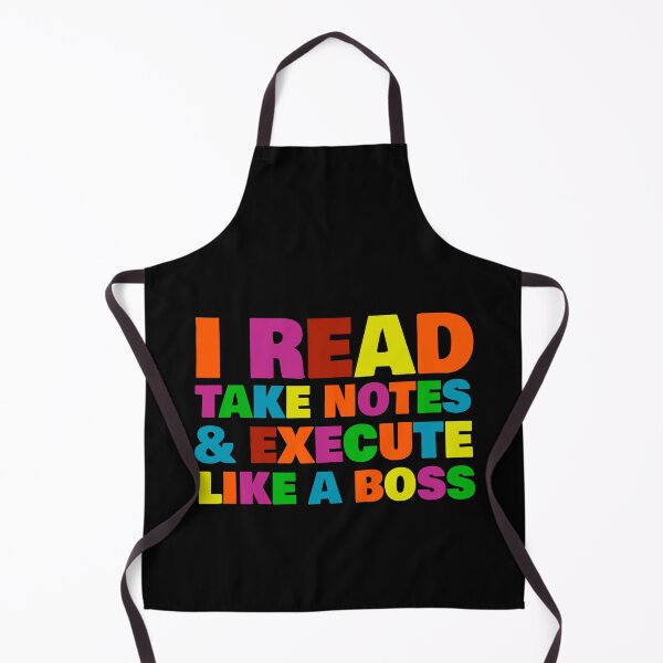Item preview, I read take notes and execute like a boss designed and sold by Giovanni-c.