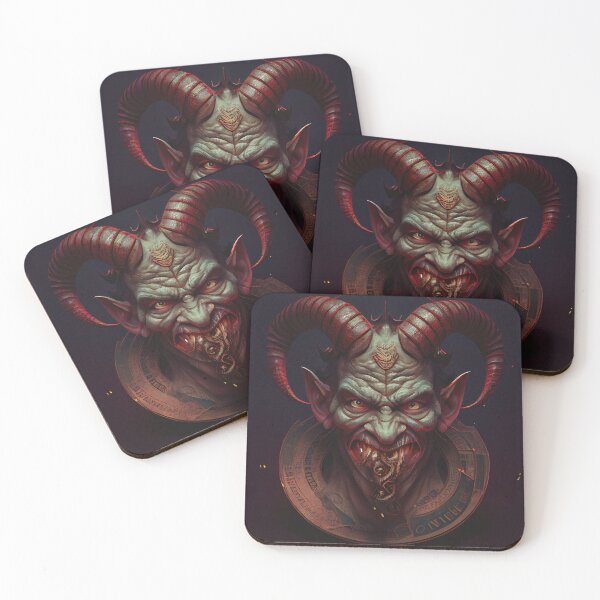 Item preview, Satanic Evil image of Satan and the Devil. designed and sold by The-Dark-Art.