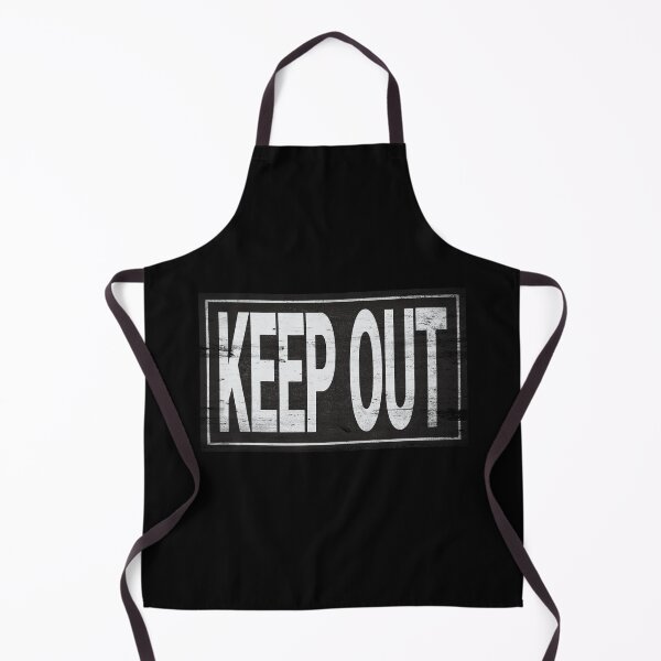 Item preview, Keep Out sign designed and sold by RoboRaphael.