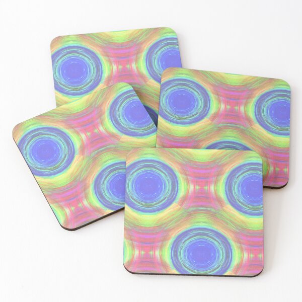 Item preview, Happy Psychedelic Rainbow Polka Dots Pattern designed and sold by Zab Butler Design.