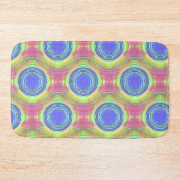Item preview, Happy Psychedelic Rainbow Polka Dots Pattern designed and sold by Zab Butler Design.