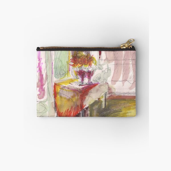 Item preview, TWO GLASSES WITH RED WINE(C2011)(original scan) designed and sold by Paul Romanowski.
