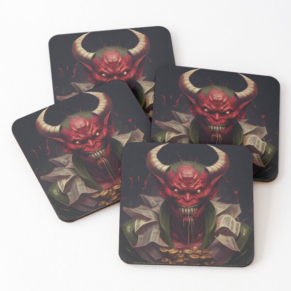 Item preview, Satanic Evil image of Satan and the Devil. designed and sold by The-Dark-Art.