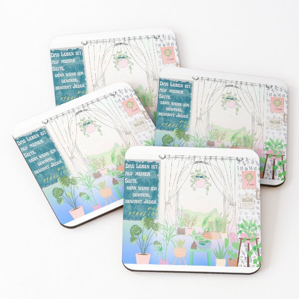 Item preview, Windows, plants, cozy home decor. Kybalion Quote - Life is on my side when I win everyone wins. designed and sold by Silva-Sol.