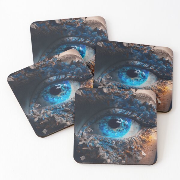 Item preview, Blue eye with big Lashes designed and sold by DesignerDuds.