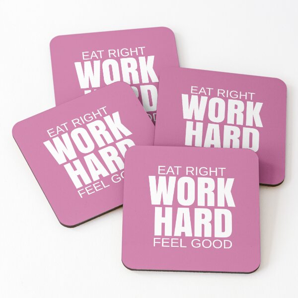 Item preview, eat right, work hard, feel good designed and sold by AdrianShirt.