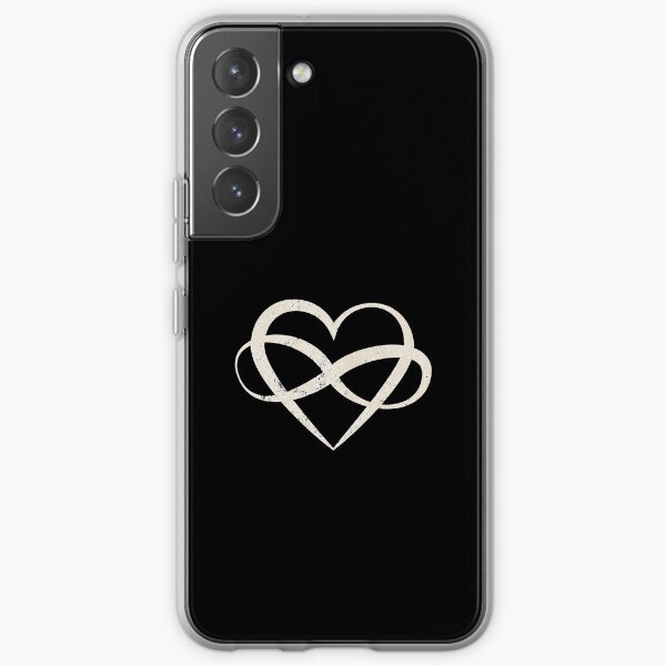 Infinity Heart Polyamory Symbol Samsung Galaxy Soft Case