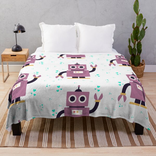 Item preview, robot boy in love on valentine's day designed and sold by SabinArt.