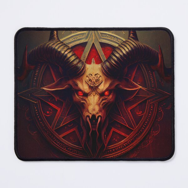 Item preview, Satanic Evil image of Satan and the Devil. designed and sold by The-Dark-Art.