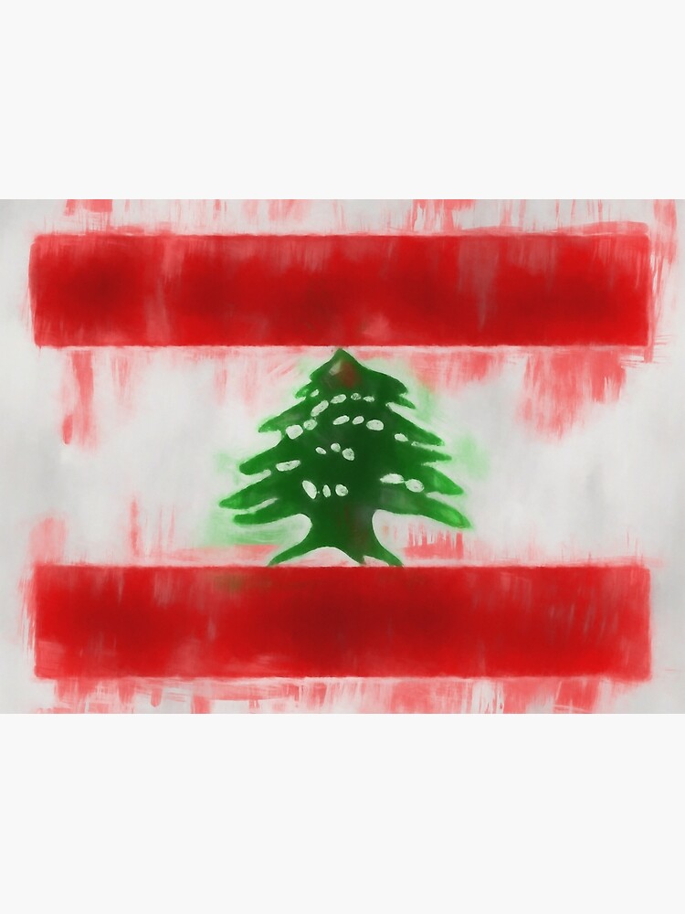Lebanon Flag Reworked No. 66, Series 1 by 8th-and-f