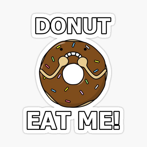 Stickers - Eat Me Donut - Adult Stickers