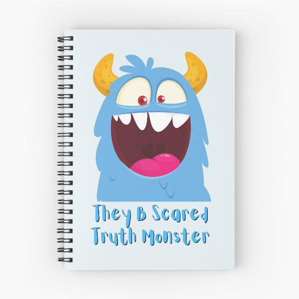 Item preview, They Be Scared Truth Monster. For a conspiracy theorist, for a friend, for a truther. designed and sold by Wentoo.