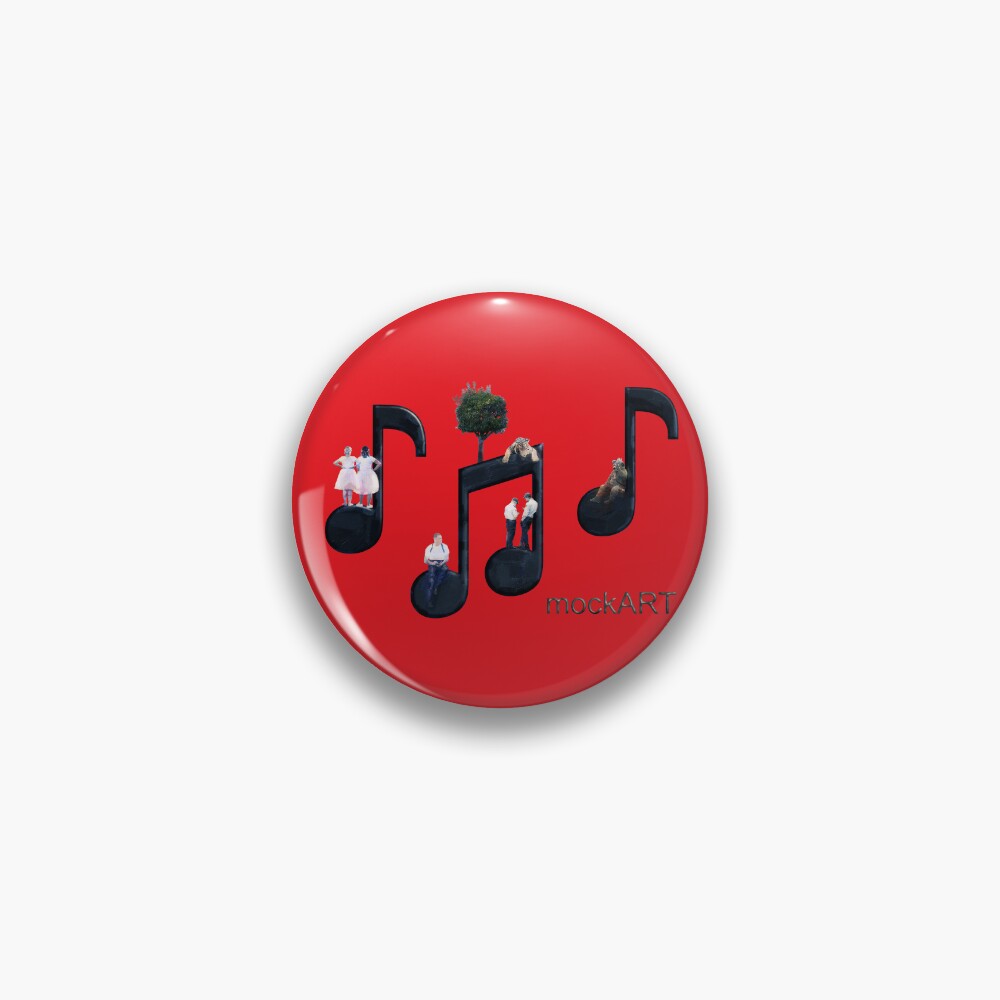 Item preview, Pin designed and sold by mockART.