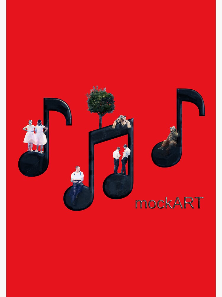 Thumbnail 3 of 3, Spiral Notebook, mockART - Play That High Note designed and sold by mockART.
