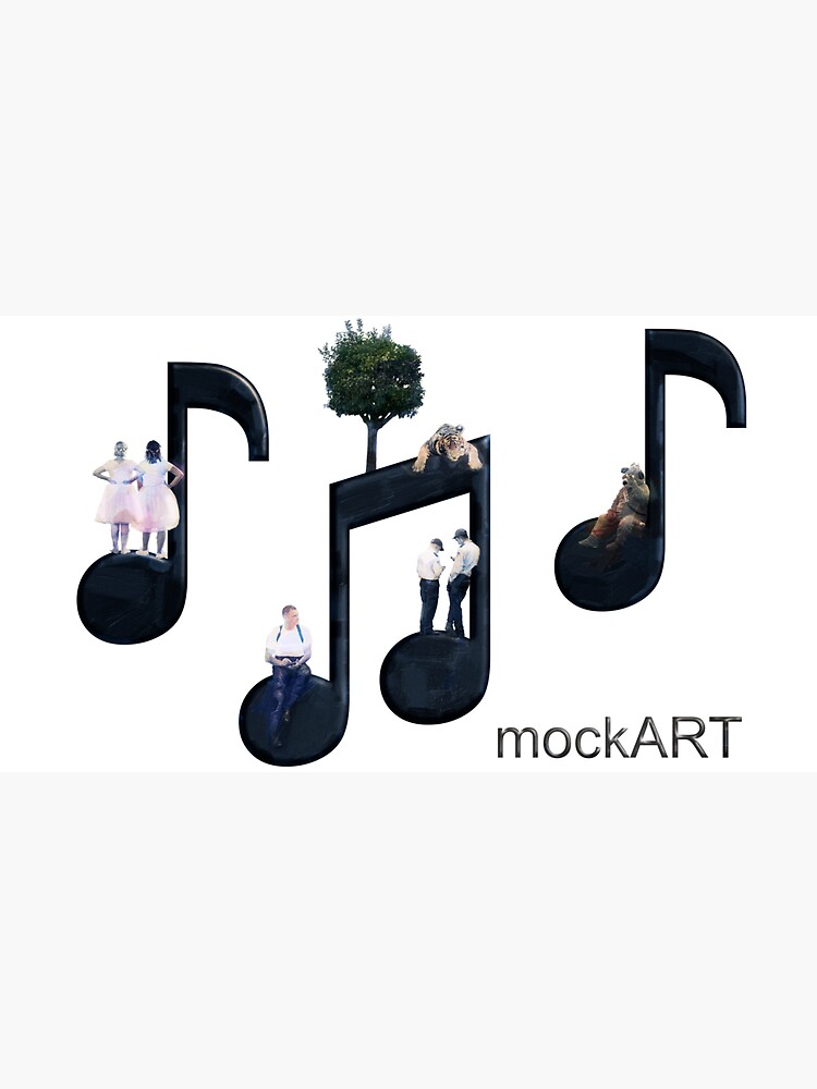 Artwork view, mockART - Play That High Note designed and sold by mockART