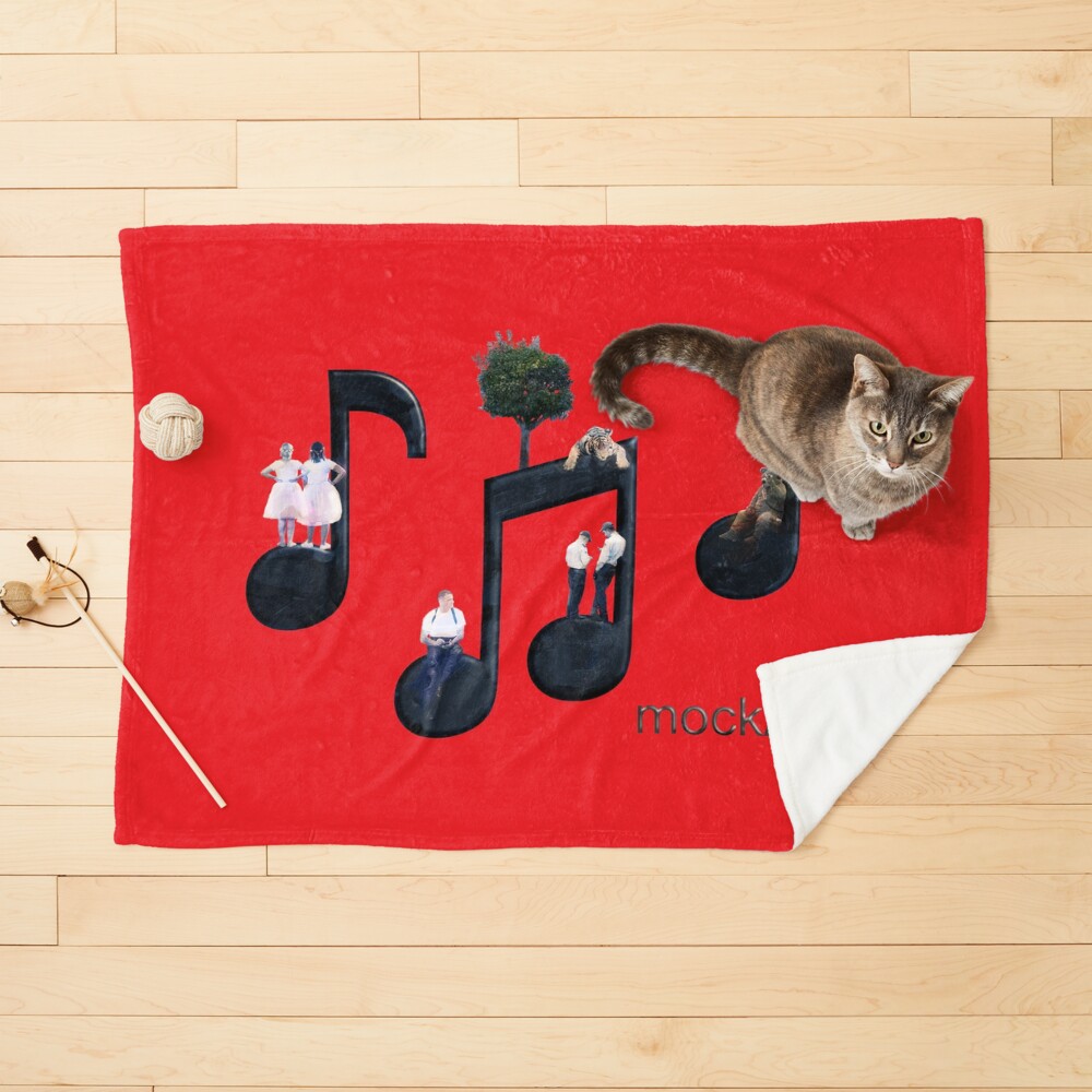 Item preview, Pet Blanket designed and sold by mockART.