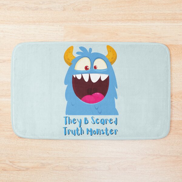Item preview, They Be Scared Truth Monster. For a conspiracy theorist, for a friend, for a truther. designed and sold by Wentoo.