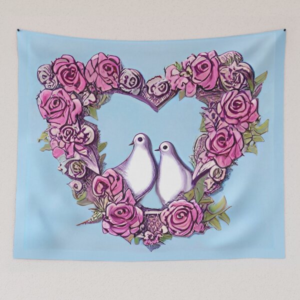 Item preview, Love Doves designed and sold by ArtistsQuest.