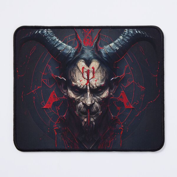 Item preview, Satanic Evil image of Satan the Devil. designed and sold by The-Dark-Art.