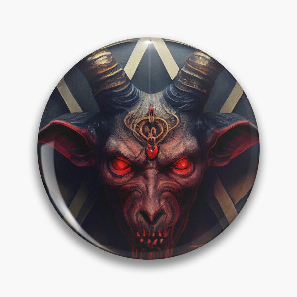Item preview, Satanic Evil image of Satan the Devil. designed and sold by The-Dark-Art.
