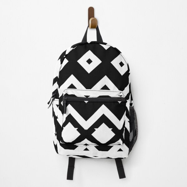 Item preview, back and white design with geometric patterns designed and sold by Darkselling.