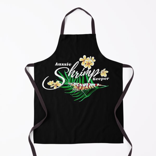 Item preview, Aussie Shrimp Keeper - Fancy Red Tiger (White Font) designed and sold by The Chookies.