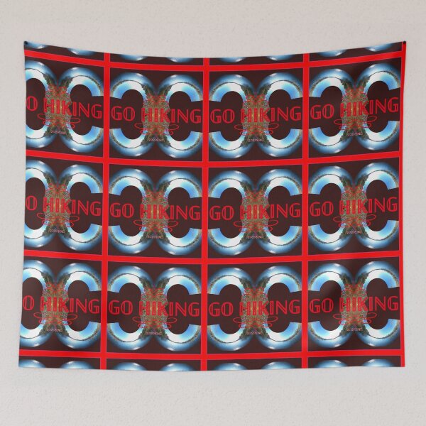Item preview, go hiking panoramic shape designed and sold by A Quiet Paradox.