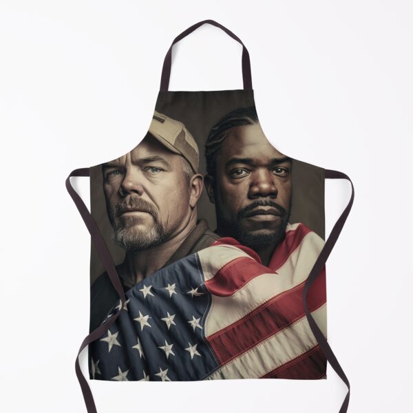 Item preview, White man and Black man Together in Peace designed and sold by DesignerDuds.