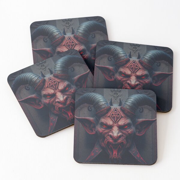 Item preview, Satanic Evil image of Satan the Devil. designed and sold by The-Dark-Art.
