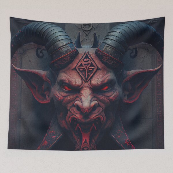Item preview, Satanic Evil image of Satan the Devil. designed and sold by The-Dark-Art.