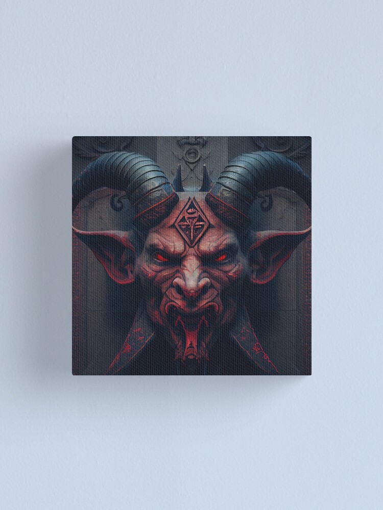 Satanic Evil image of Satan the Devil.