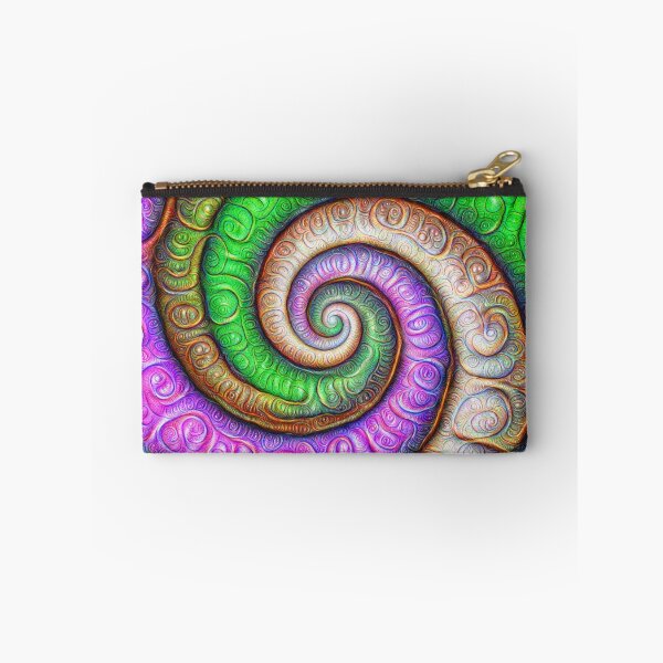 Item preview, Fibonacci spiral #DeepDream #Art designed and sold by blackhalt.