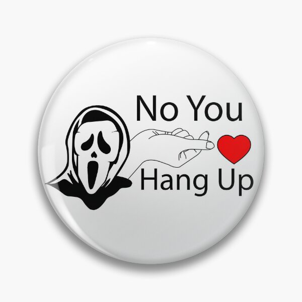 Item preview, No You Hang Up,  Ghostface Valentine,  Funny Valentine, Funny Ghostface  designed and sold by DesignHouse8.
