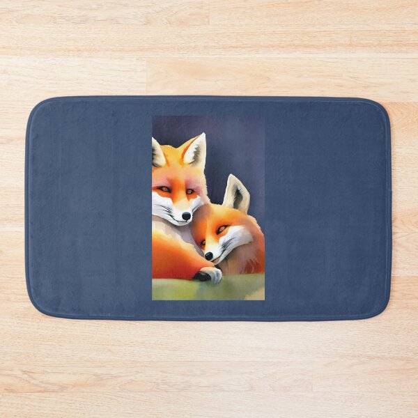 Item preview,  A couple of foxes in love Valentine's Day  designed and sold by rockate.