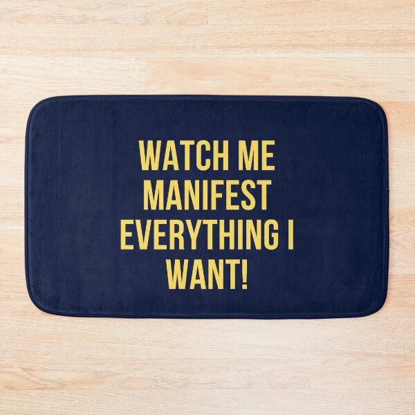 Item preview, Watch me manifest everything I want! designed and sold by keenikai.