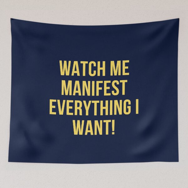 Item preview, Watch me manifest everything I want! designed and sold by keenikai.