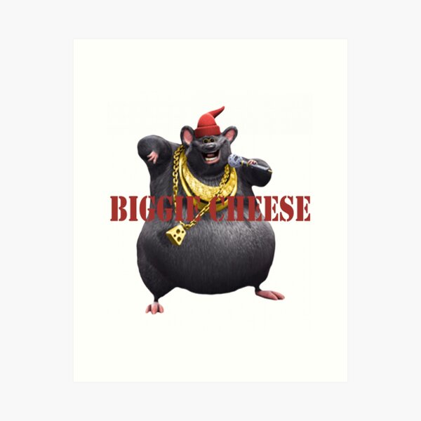 Biggie Cheese-Funny  Art Board Print for Sale by MedfordTShirtCo