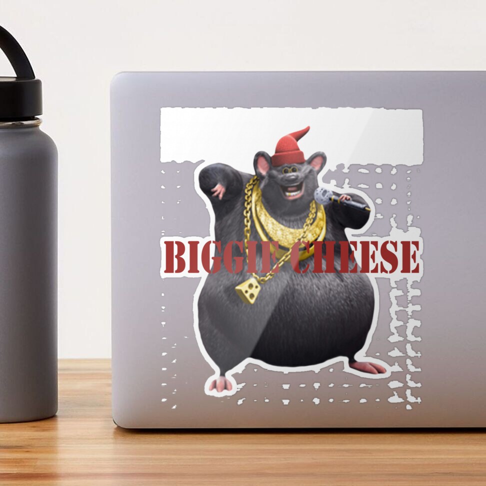 Biggie Cheese Mr. Boombastic, funny chees Sticker for Sale by Bubble Red  Store ⭐⭐⭐⭐⭐