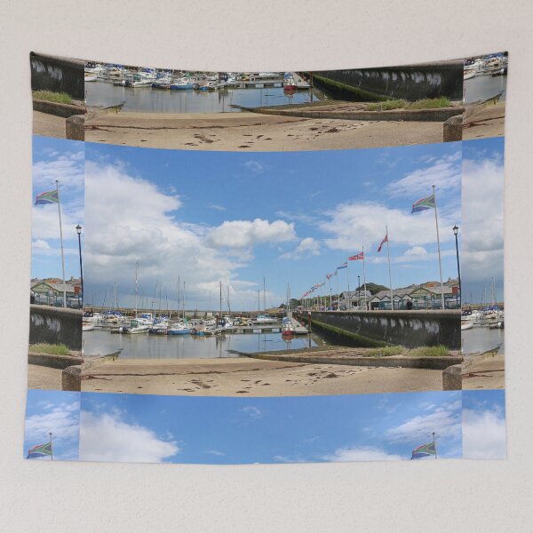 Item preview, Boats moored at Ryde Marina designed and sold by pinkal.