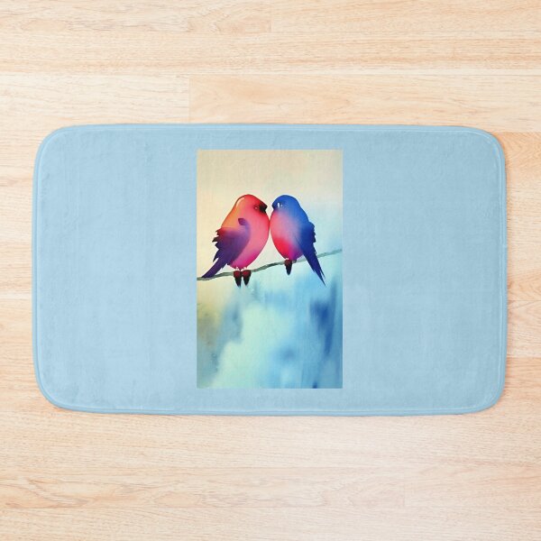 Item preview, A couple of birds in love Valentine's Day  designed and sold by rockate.