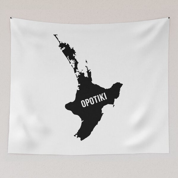 Item preview, Opotiki, New Zealand Silhouette designed and sold by CartoCreative.