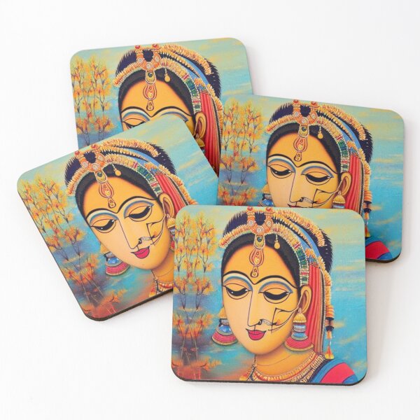 Item preview, Traditional Indian Woman Art designed and sold by Uday24.
